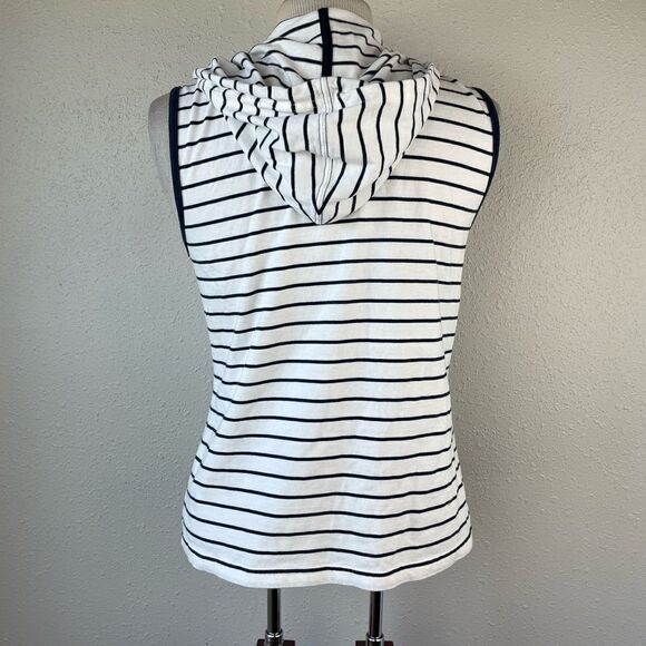 NWT Polo Jeans Sleeveless Hoodie Top Size M - Picture 5 of 6